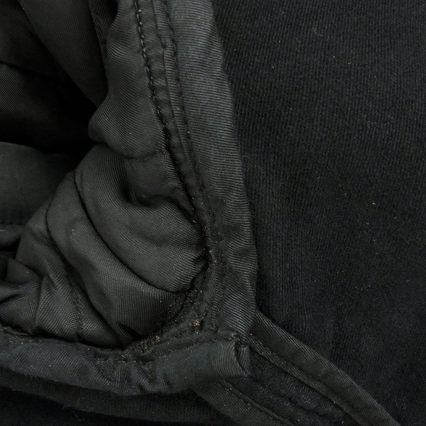 実際に弊社で買取させて頂いたC.P.COMPANY/シーピーカンパニー tinto terra ミリタリー レザー コート 51180482/48の画像 7枚目