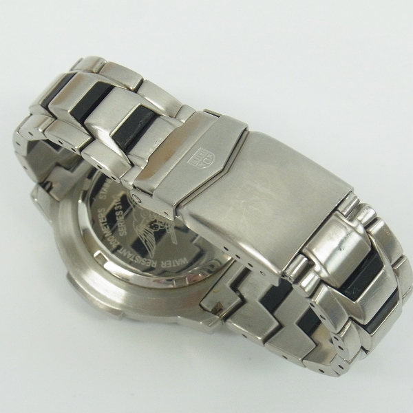 実際に弊社で買取させて頂いたLUMINOX/ルミノックス NAVY SEALS/ネイビーシールズ 3100【動作未確認】の画像 2枚目