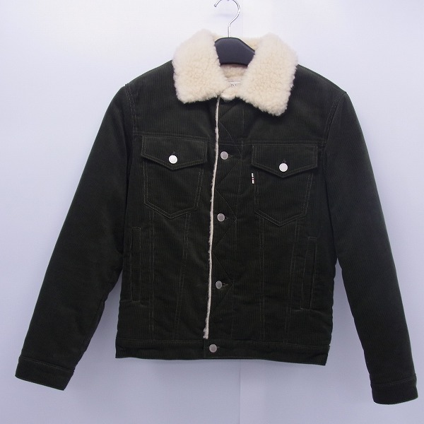 実際に弊社で買取させて頂いたMAISON KITSUNE/メゾンキツネ コーデュロイ ボア ジャケット S