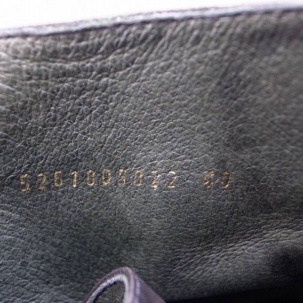 実際に弊社で買取させて頂いたalfredoBANNISTER/アルフレッドバニスター フロントバッグWジップブーツ 5261005022/40の画像 6枚目