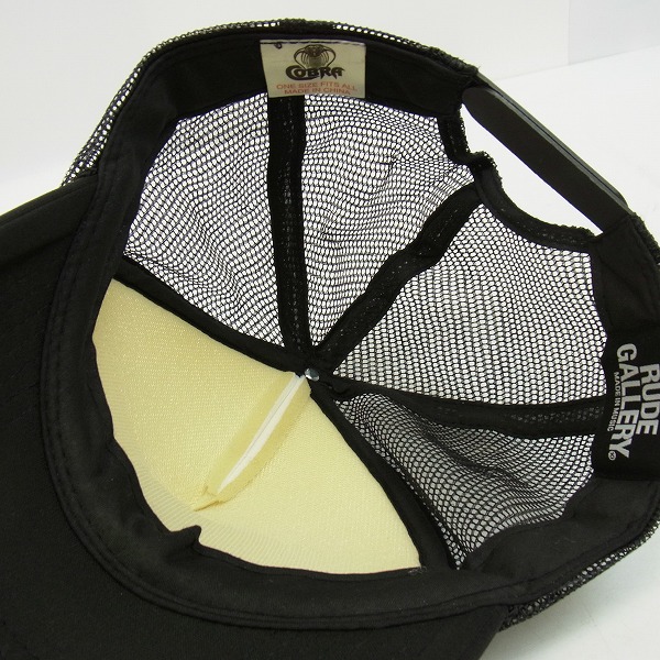 実際に弊社で買取させて頂いたRUDE GALLERY/ルードギャラリー ロックンロールサーカス メッシュキャップ/帽子の画像 4枚目