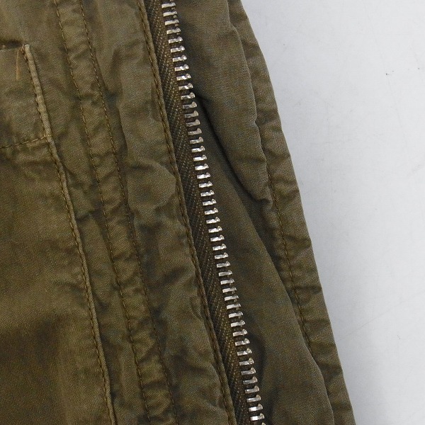 実際に弊社で買取させて頂いたC.P.COMPANY/シーピーカンパニー ナイロン ゴーグル ジャケット CPU0122 000004/50の画像 9枚目