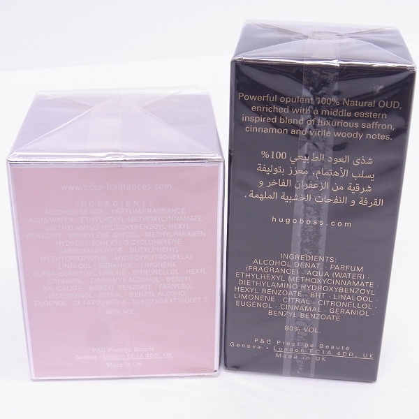 実際に弊社で買取させて頂いた【未開封】HUGO BOSS/ヒューゴボス femme 等 EDP 50ml×2点セットの画像 1枚目