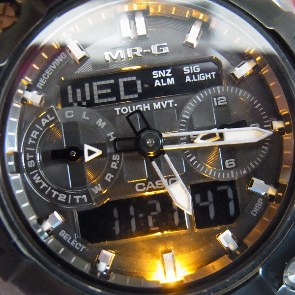 実際に弊社で買取させて頂いたG-SHOCK/Gショック MR-G タフソーラー/メタルバンド MRG-7600Dの画像 4枚目
