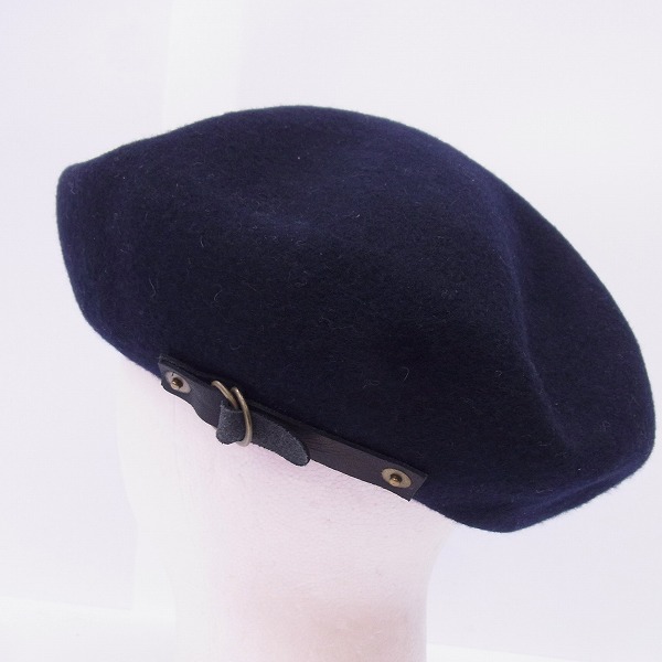 実際に弊社で買取させて頂いたCA4LA/カシラ ウールベレー帽の画像 1枚目