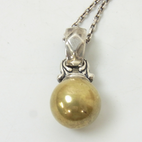 実際に弊社で買取させて頂いたBWL/ビルウォールレザー ブロンズ ペンダント トップ ラージの画像 2枚目