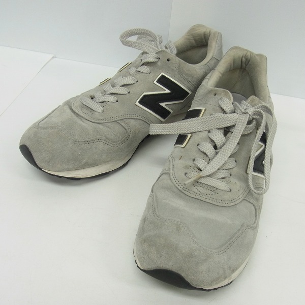 実際に弊社で買取させて頂いたNEW BALANCE×J.CREW/ニューバランス×Jクルー 別注/コラボ スニーカー/グレー M1400G/29.5の画像 0枚目