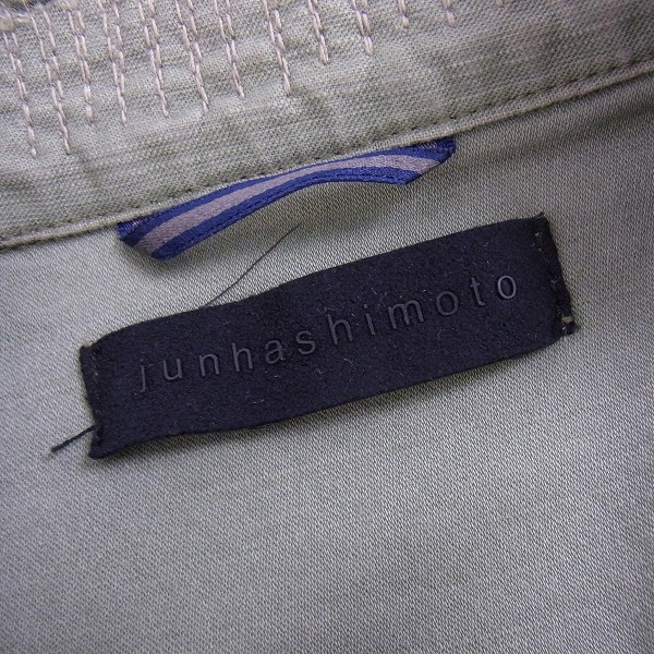 実際に弊社で買取させて頂いたjunhashimoto/ジュンハシモト US ARMY SHIRTS/パッチ付きミリタリージャケット 3の画像 2枚目