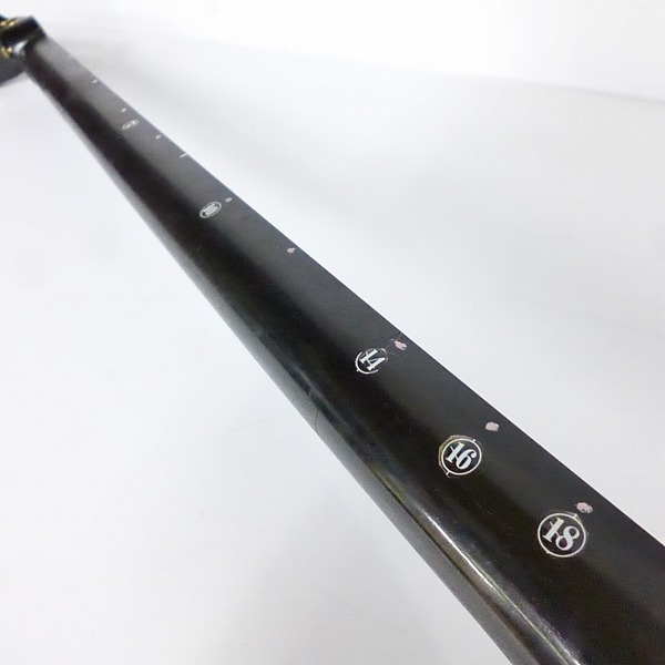 実際に弊社で買取させて頂いた★【ジャンク】三味線 中棹 継手二本溝 金ほぞ 綾杉胴 東さわり 和楽器の画像 4枚目