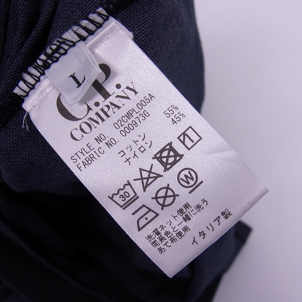 実際に弊社で買取させて頂いたC.P.COMPANY/シーピーカンパニー TACTING 半袖 ポロシャツ 02CPML005A/Lの画像 3枚目