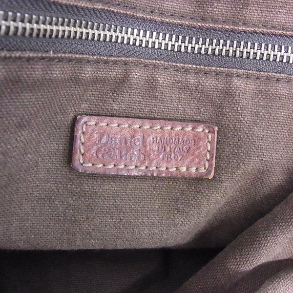 実際に弊社で買取させて頂いたDaniel&Bob/ダニエルアンドボブ キャンパス トートバッグの画像 5枚目