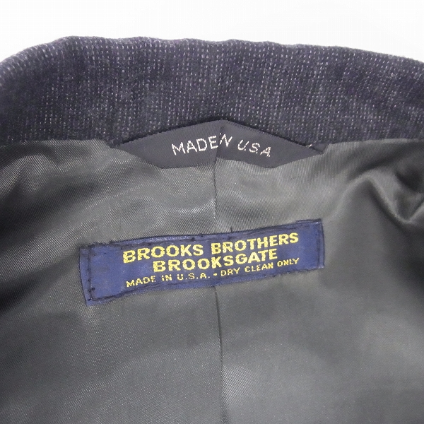 実際に弊社で買取させて頂いたBrooks Brothers/ブルックスブラザーズ ダブル ジャケットの画像 2枚目