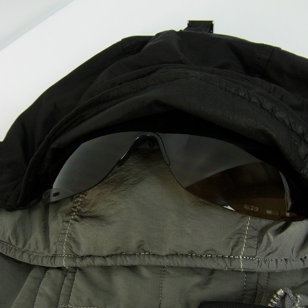 実際に弊社で買取させて頂いたC.P.COMPANY/シーピーカンパニー ナイロン ゴーグルジャケット CPU0460 A01034/50の画像 5枚目