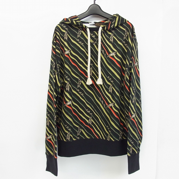 実際に弊社で買取させて頂いたLOEWE/ロエベ 17AW Loewe x Paula's Flags 総柄プルオーバーパーカー M