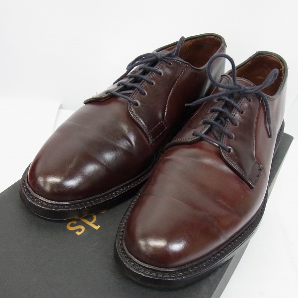 実際に弊社で買取させて頂いたAllen Edmonds/アレンエドモンズ コードバン プレーントゥ レザーシューズ 9591/8.5