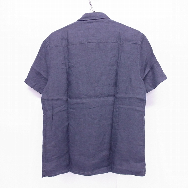 実際に弊社で買取させて頂いたC.P.COMPANY/シーピーカンパニー リネン 半袖 ボタン シャツ 02CMSH029A/Lの画像 1枚目