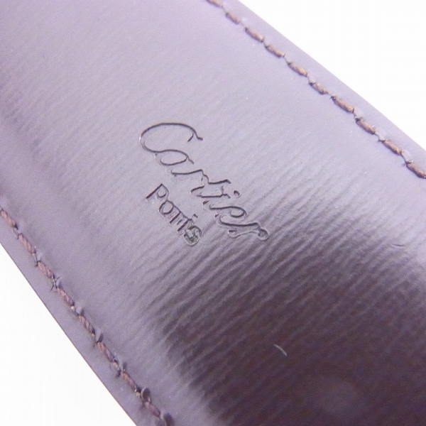 実際に弊社で買取させて頂いたCARTIER/カルティエ Cバックル リバーシブルベルトの画像 7枚目