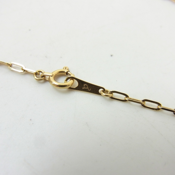 実際に弊社で買取させて頂いたEYEFUNNY/アイファニー 18K デザインチェーン 40cmの画像 1枚目
