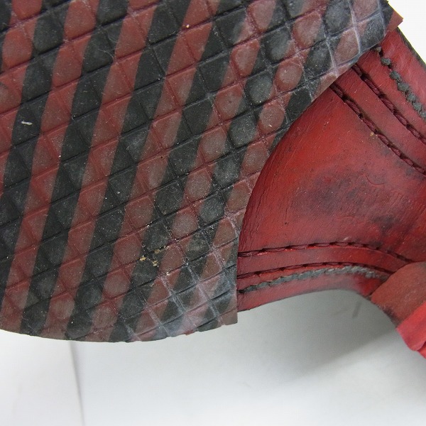 実際に弊社で買取させて頂いたHIROMU TAKAHARA/ヒロムタカハラ ブラックエンジニアブーツ 41の画像 8枚目