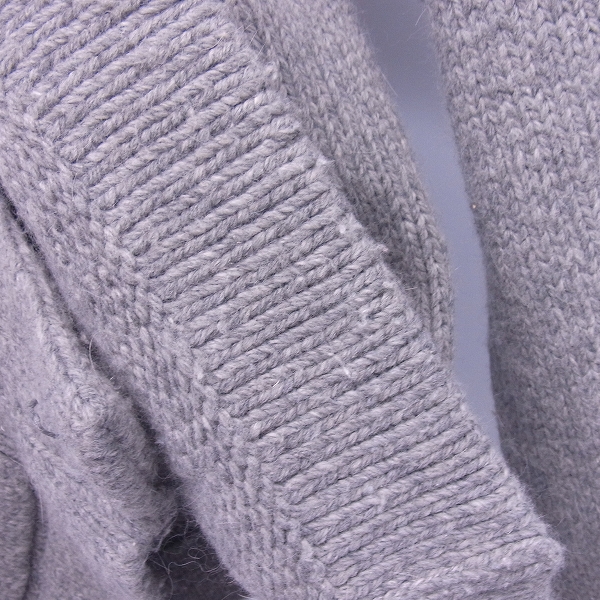 実際に弊社で買取させて頂いたHYDROGEN/ハイドロゲン スカルボタン ニットカーディガン/Lの画像 7枚目