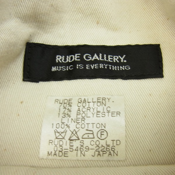 実際に弊社で買取させて頂いたRUDE GALLERY/ルードギャラリー ショルダーポーチの画像 4枚目
