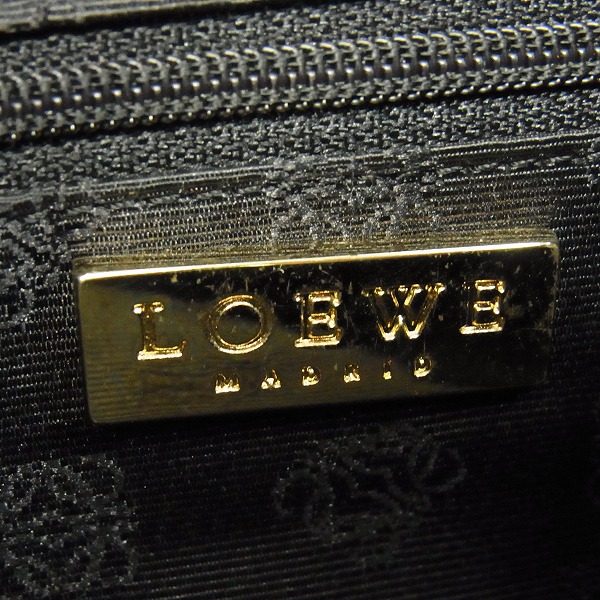 実際に弊社で買取させて頂いたLOEWE/ロエベ レザー ハンドバッグの画像 5枚目
