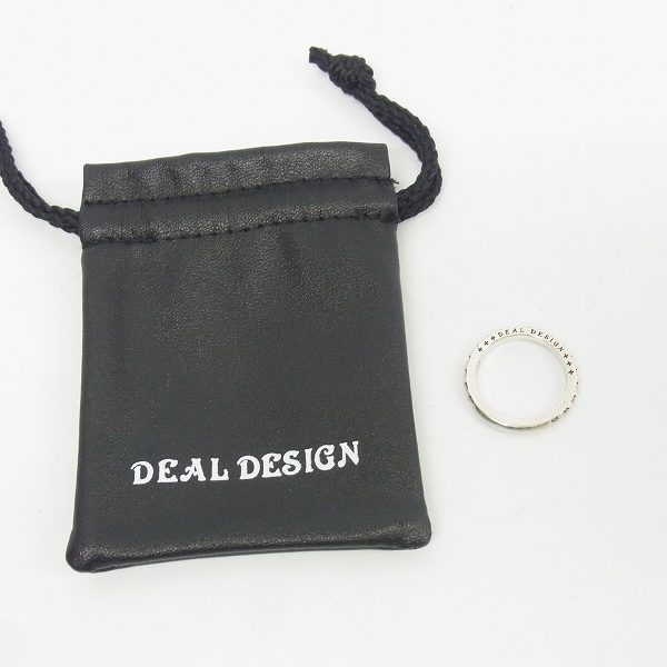 実際に弊社で買取させて頂いたDEALDESIGN/ディールデザイン タイニークロスリング/0.08ダイヤ付き/15号の画像 9枚目