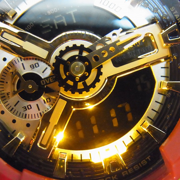 実際に弊社で買取させて頂いたG-SHOCK/Gショック ビッグケース/デジアナ GA-110VLA-4AJF の画像 4枚目