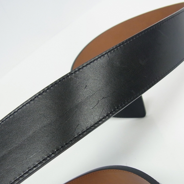 実際に弊社で買取させて頂いたdunhill/ダンヒル レザーベルト/バックル付きの画像 6枚目