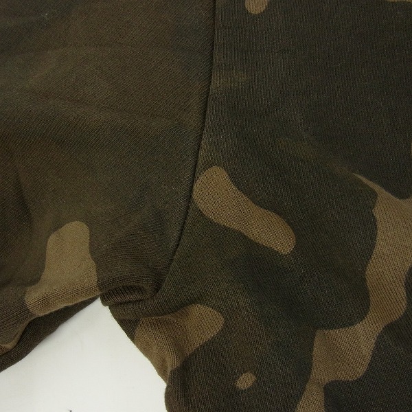 実際に弊社で買取させて頂いたHYDROGEN/ハイドロゲン カモ柄 スタッズスウェット Mの画像 6枚目