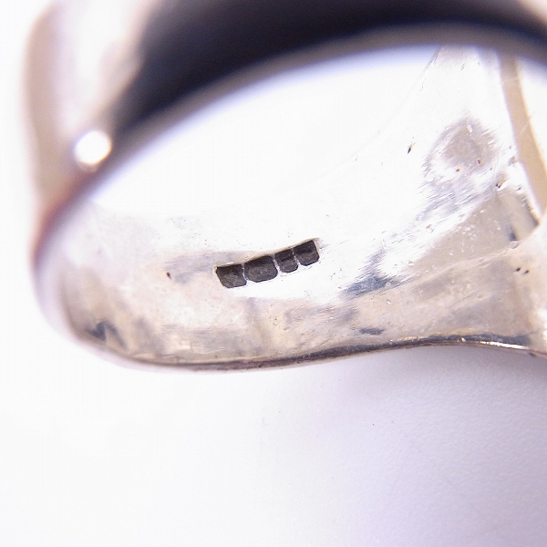 実際に弊社で買取させて頂いたCRAZY PIG/クレイジーピッグ CRYSTAL SKULL/クリスタル スカル リング 23号の画像 5枚目