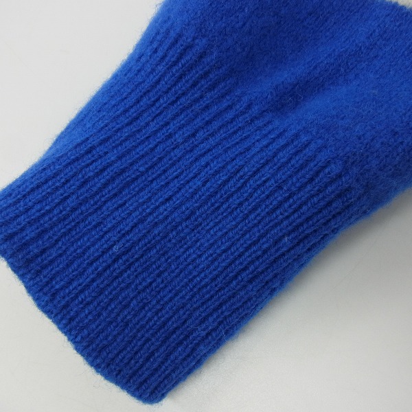 実際に弊社で買取させて頂いたMAISON KITSUNE/メゾンキツネ ボーダーニット イタリー製  Sの画像 5枚目