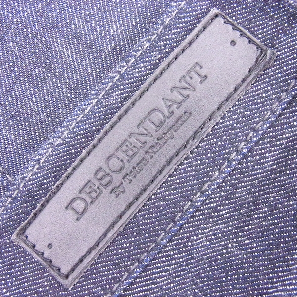 実際に弊社で買取させて頂いたDESCENDANT/ディセンダント ノンウォッシュデニムパンツ/ジーンズ/1の画像 2枚目