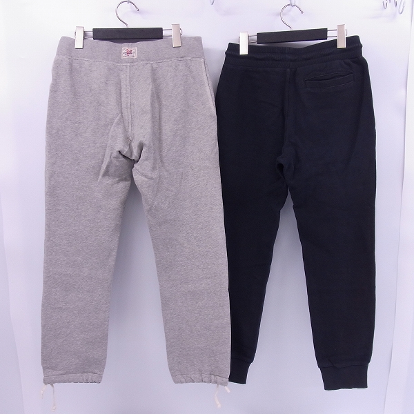 実際に弊社で買取させて頂いたARMANI JEANS/POLO RALPH LAUREN コットンスウェットパンツ 2点セットの画像 1枚目