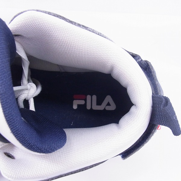 実際に弊社で買取させて頂いたFILA/フィラ 96 GL ハイカット スニーカー MFW17001-001/27.5の画像 4枚目