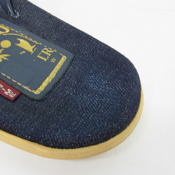 実際に弊社で買取させて頂いたDENIME×ISLAND SLIPPER/ドゥニーム×アイランドスリッパー デニムレザー サンダル/8の画像 6枚目