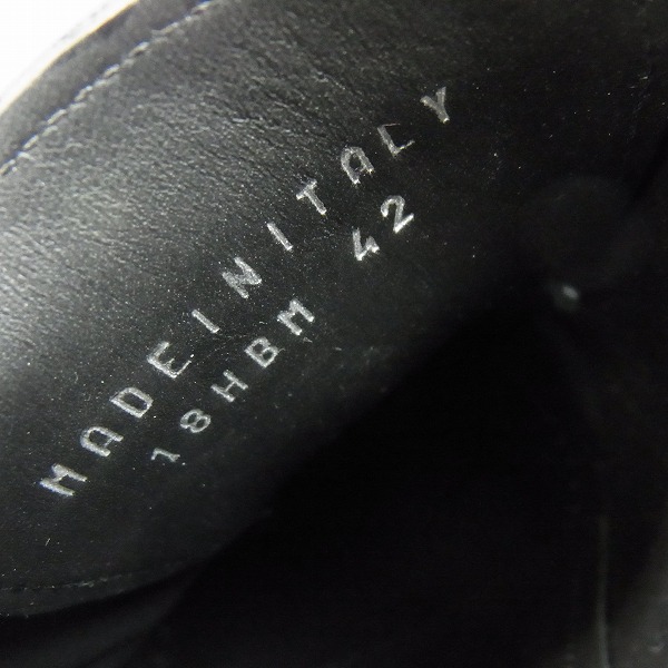 実際に弊社で買取させて頂いたDior/ディオール Christian Dior ATELIER ダブルモンクストラップ レザーシューズ 3DE266XHU/42の画像 5枚目