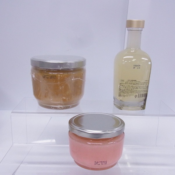 実際に弊社で買取させて頂いた【未使用】SABON/サボン バタースクラブ/ボディスクラブL ゴールデンアイリス S ラベンダーアップル等 5点セットの画像 2枚目