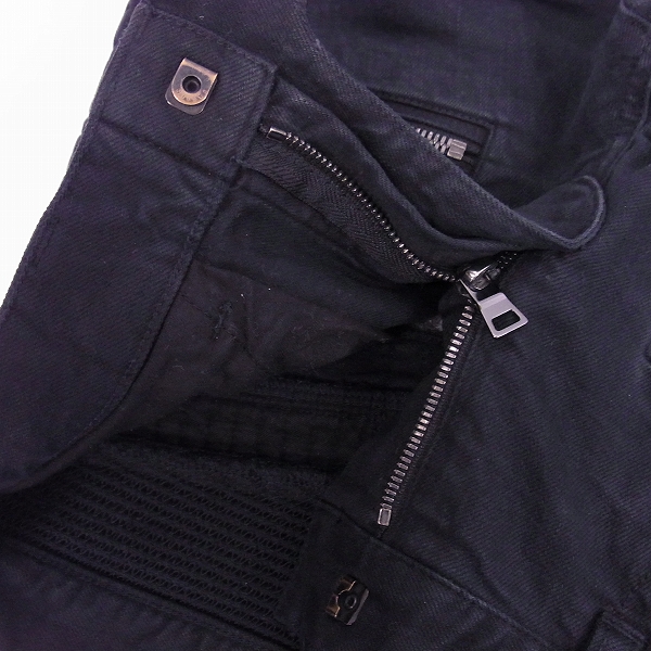 実際に弊社で買取させて頂いたBALMAIN/バルマン バイカー デニムパンツ W5HT502C480/27の画像 3枚目
