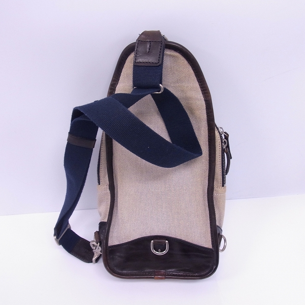 実際に弊社で買取させて頂いたDaniel&Bob/ダニエル＆ボブ レザー切替 ボディーバッグの画像 1枚目