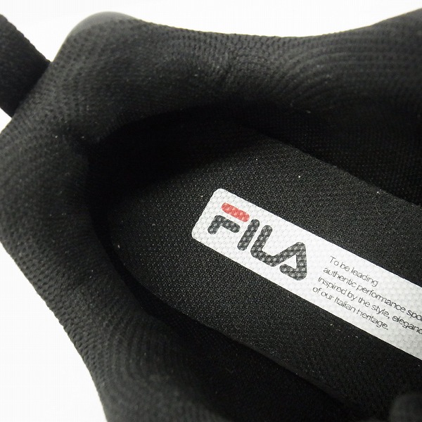 実際に弊社で買取させて頂いたFILA/フィラ DISRUPTOR 2 スニーカー FS1HTA3092X-BBK/25の画像 4枚目