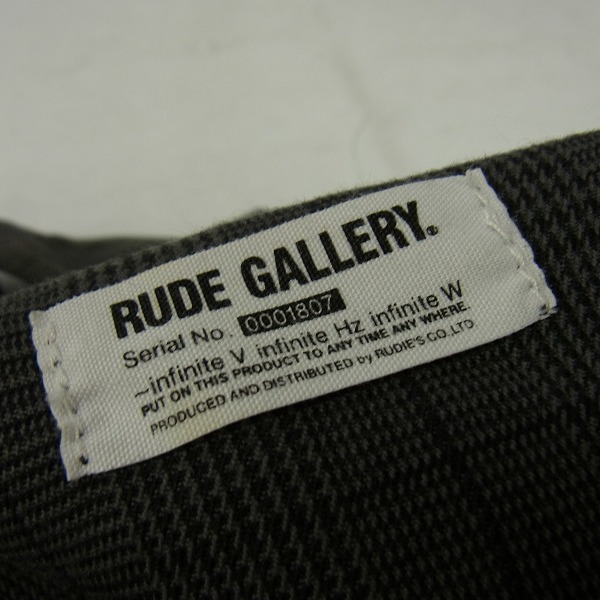 実際に弊社で買取させて頂いたRUDE GALLERY/ルードギャラリー バナナバッグ/ショルダーバッグの画像 4枚目