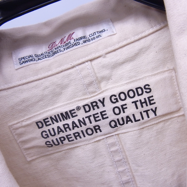 実際に弊社で買取させて頂いたDenime/ドゥニーム エンジニアショップオート カバーオール D15AW-011/Sの画像 2枚目