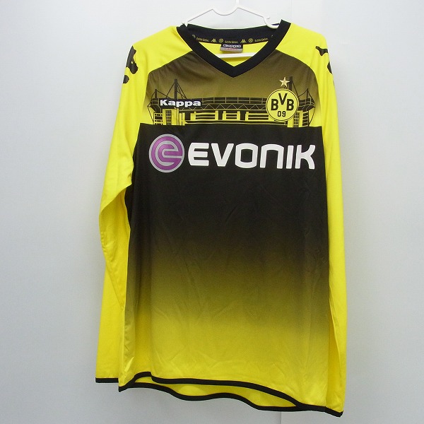 実際に弊社で買取させて頂いたkappa/カッパ EVONIK ボルシアドルトムント BVB 長袖ユニフォーム #23 香川真司/L