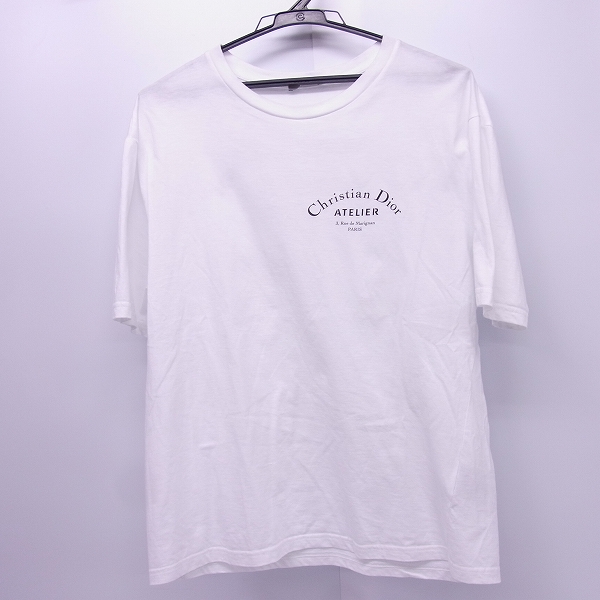 実際に弊社で買取させて頂いたDior/ディオール 18-19AW Christian Dior ATELIER アトリエロゴプリントTシャツ 863J621I2712/M