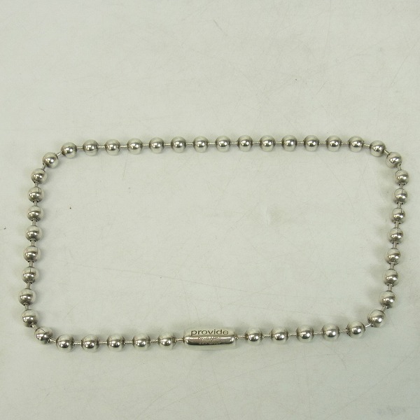 実際に弊社で買取させて頂いたprovide by GARNI/ガルニ 6.5mm ボールチェーンの画像 4枚目