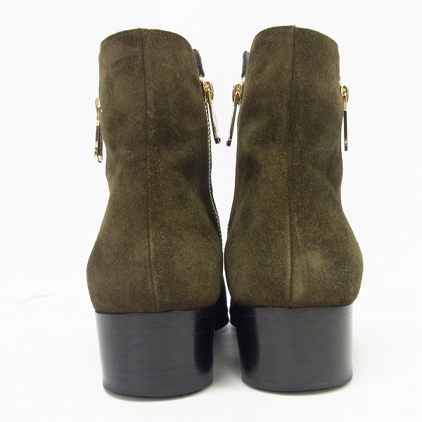 実際に弊社で買取させて頂いたBALMAIN/バルマン スエード サイドジップブーツ/43の画像 1枚目