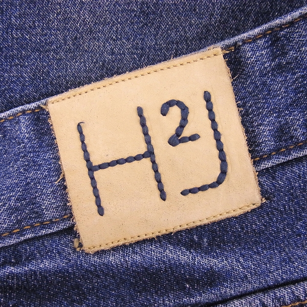 実際に弊社で買取させて頂いたHYDROGEN/H2J/ハイドロゲン インディゴデニムパンツ 32の画像 3枚目