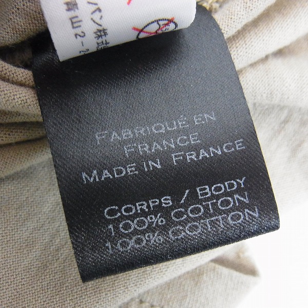 実際に弊社で買取させて頂いたBALMAIN/バルマン 16SS シールドプリントTシャツ S6HJ601I607D/XSの画像 5枚目