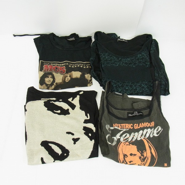 実際に弊社で買取させて頂いたHysterics/ヒステリックグラマー タンクトップ キャミソール等 10点以上おまとめの画像 1枚目